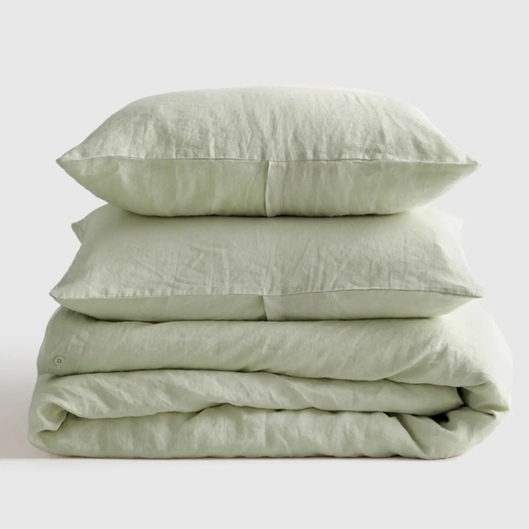 Quince European Linen Duvet Cover Set NWT - Picture 1 of 3